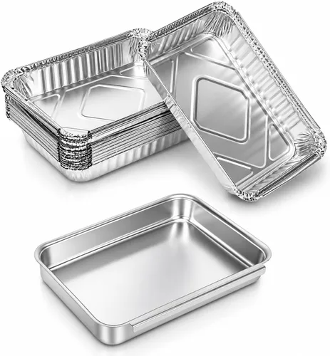 Vista 16 de QuliMetal Paquete de 30 forros traseros para vasos de grasa para Blackstone