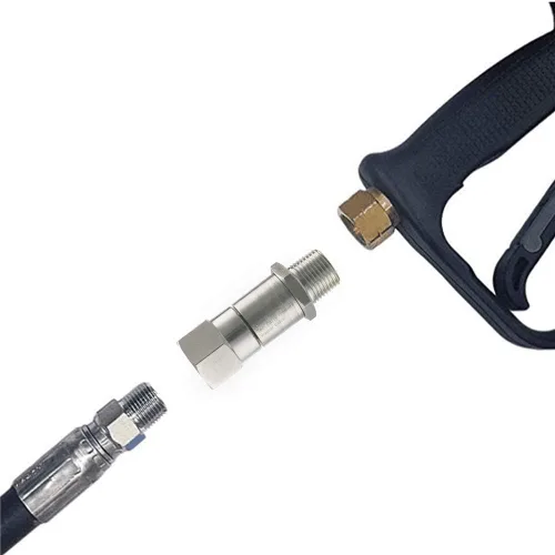 Vista 3 de Tool Daily Lavadora a presión giratoria, rosca macho NPT-M de 3/8 pulgadas, 4000 PSI