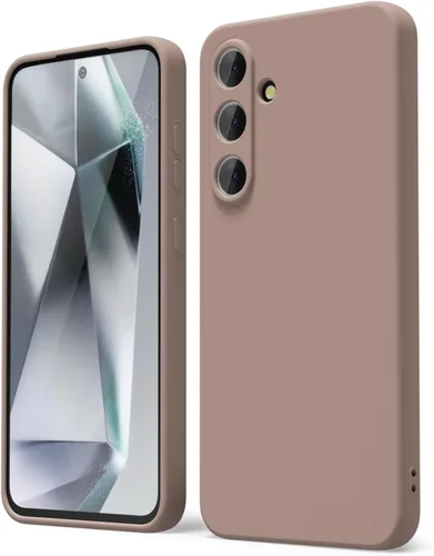 Vista 402 de oakxco Funda para teléfono Samsung Galaxy S8 de silicona líquida, delgada y fina de gel de goma suave TPU cubierta protectora simple llana