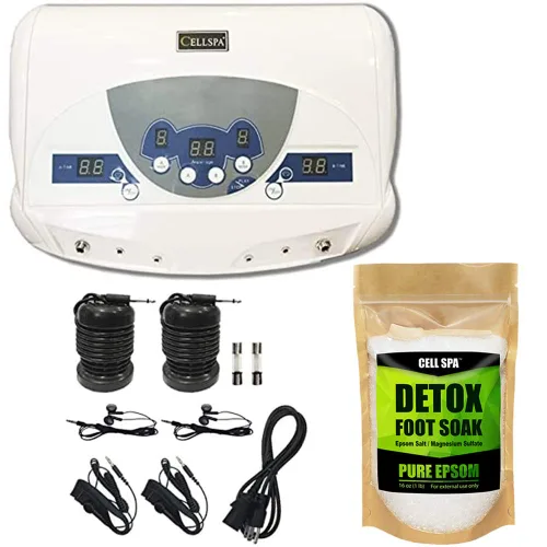 Vista 10 de Máquina de limpieza de agua de desintoxicación de iones iónicos dual con reproductores de música MP3 (EUCALYPTUS)