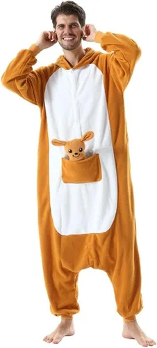 Vista 3 de SAMGU Unisex Adult Onesies Pajamas Halloween Christmas Cosplay Costumes One Piece Homewear Jumpsuit