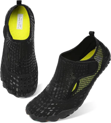 Vista 2 de Scurtain Unisex Mens Womens Athletic Hiking Water Shoes Quick Dry Barefoot Aqua Shoes Swim Shoes Beach Shoes with Drainage