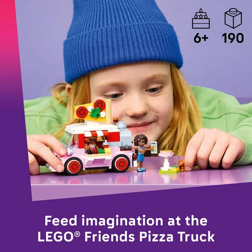 Vista 2 de LEGO Friends Pizza Truck 42694