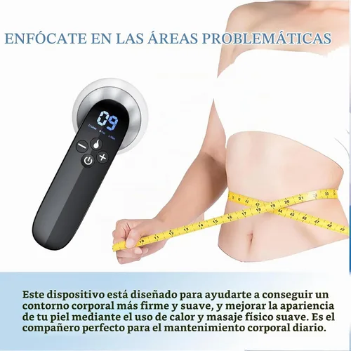 Vista 3 de Herramienta de masajeador de celulitis, máquina de mano para esculpir la celulitis, adecuada para brazos, espalda, glúteos, vientre, piernas, regalo