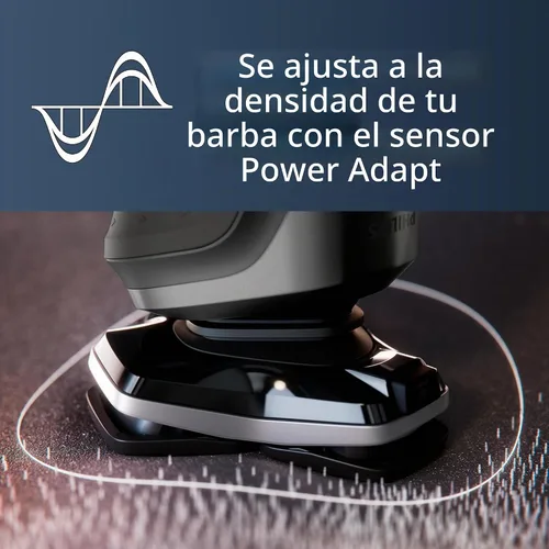 Vista 4 de Philips Shaver Series 5000 - Afeitadora en seco y húmedo con soporte de carga, S5898/25