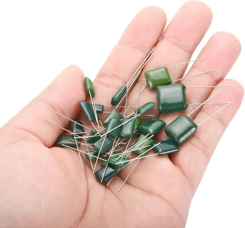 Vista 6 de Polyester Film Capacitors Assortment Kit, 750 Pack 24 Value 100V Metallized Electrical Capacitors for Industrial Electronics Projects