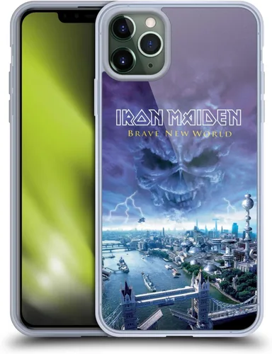 Vista 14 de Head Case Designs Funda de gel suave con licencia oficial de Iron Maiden Brave New World, compatible con Apple iPhone 7 Plus/iPhone 8 Plus Nuevo