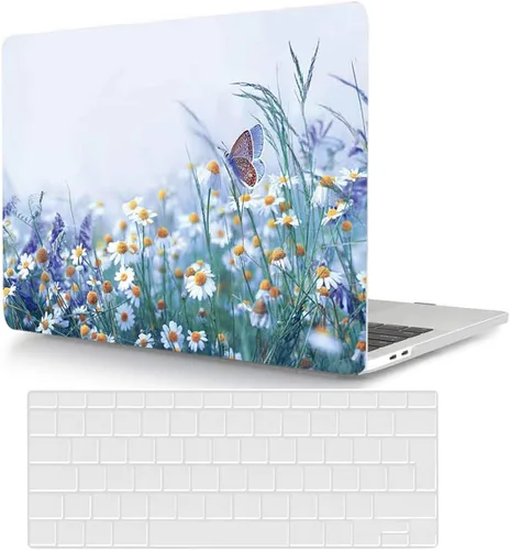 Vista 15 de Funda compatible con MacBook Pro de 13 pulgadas modelo: A1278 con CD-ROM (versión 2012 2011 2010 2009 2008), cubierta rígida de plástico y cubierta