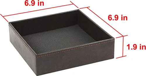 Vista 6 de Jack Cube MK206E - Bandeja de almacenamiento de artículos de papelería cosmética, organizador de artículos de papelería para llaves, teléfono