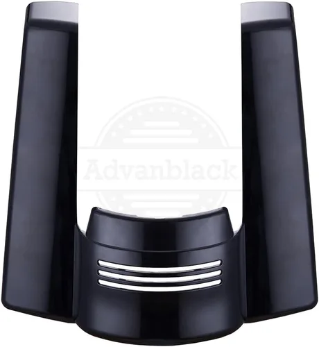 Vista 48 de Extensión de guardabarros trasero estirado para Harley Touring 2014+, whisky ámbar, sin recortes Amber Whiskey