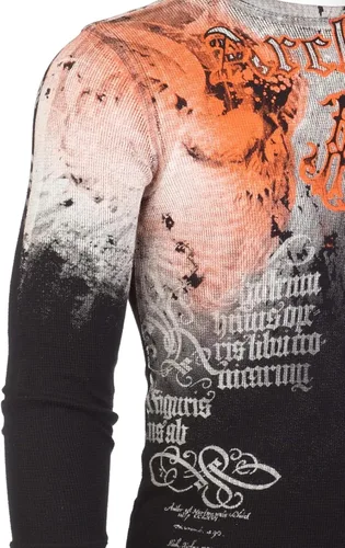 Vista 7 de Archaic by Affliction Men's Long Sleeve Thermal Shirt Night Watcher