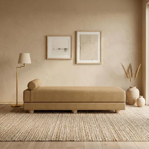 Vista 27 de Jaxx Alon Daybed - Tumbona plegable con colchón de espuma viscoelástica de primera calidad, tamaño Queen, fabricado en los Estados Unidos