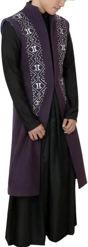 Vista 4 de CG Costume - Disfraz de pantera para hombre, color negro