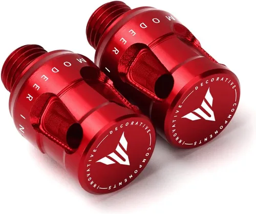 Vista 6 de Modeer Para MT03 MT07 MT09 / SP MT10 MT25 MT125 FZ07 09 Todo el año Motocicleta CNC M10 x 1.25 Espejo retrovisor Tapones Tornillos Soporte de espejo