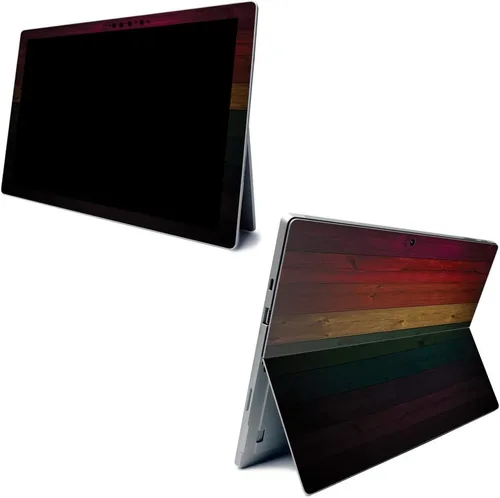 Vista 15 de MightySkins - Skin de fibra de carbono para Microsoft Surface Pro 7 – Bamboo Ohm Acabado de fibra de carbono texturizado Fácil de aplicar