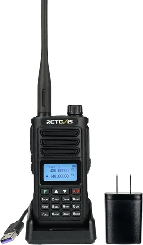 Vista 10 de Retevis RA79 (actualización para radio Jamón UV 5R 3rd), radio bidireccional de doble banda, soporte Chirp, NOAA, radio AM/FM portátil, Walkie