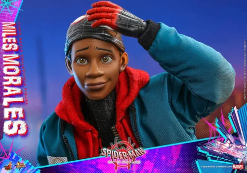 Vista 7 de Spider-Man Into the Spider-Verse Escala 1/6 Miles Morales
