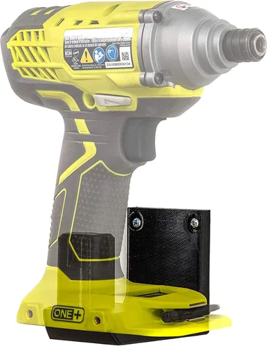 Vista 8 de Spartan Mounts Soporte de herramienta para herramientas eléctricas Ryobi Gancho de almacenamiento de pared Práctico organizador de garaje