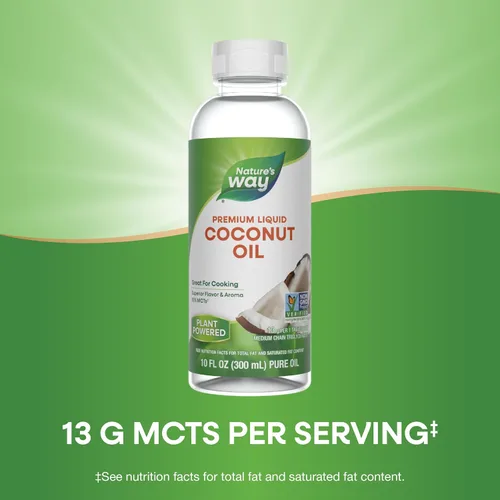 Vista 4 de Aceite de coco orgánico extra de Nature's Way, 32 onzas, 15857, 1, 1