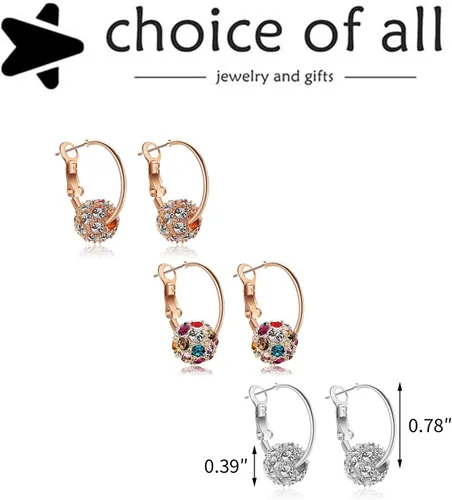 Vista 7 de Aretes linfáticos para mujer en Prime Yoopulse, aretes linfáticos para terapia de linfvidad, aretes de germanio para drenaje linfático, joyería