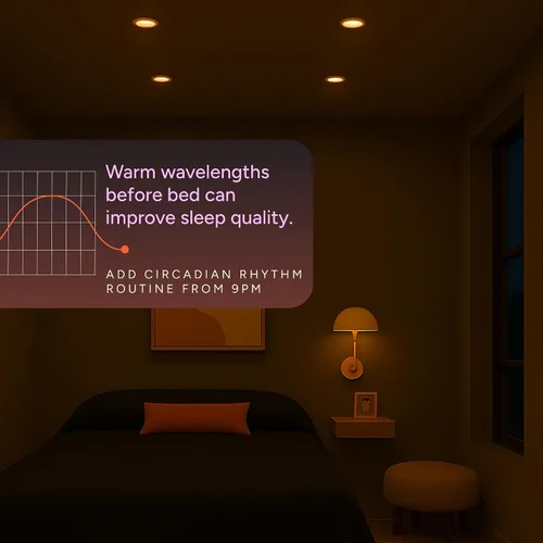 Vista 4 de LIFX Luz descendente empotrable inteligente sin lata de 4 pulgadas, borde deflector profundo, RGB + blanco sintonizable (1500-9000 K), control
