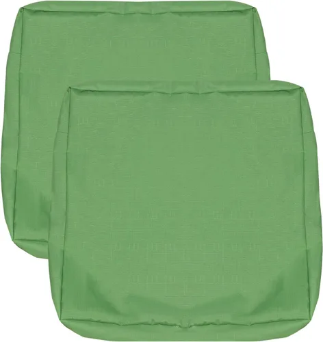 Vista 27 de Fundas de Cojines para Asientos de Patio, Fundas Deslizantes Lavables de Repuesto, Funda Impermeable para Cojín de Almohada de Silla de Muebles