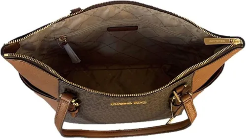 Vista 6 de Michael Kors - Bolso tote Charlotte grande con cremallera en la parte superior