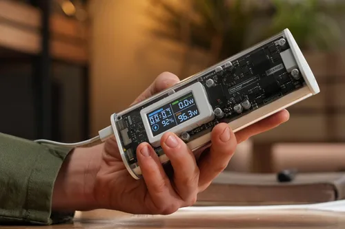 Vista 8 de SHARGEEK 170 Power Bank, Cargador Portátil de Alta Capacidad Total de 170 W y 24,000 mAh con Pantalla Inteligente, Paquete de Batería IP66 de 140 W