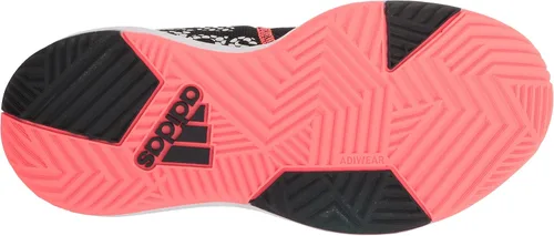 Vista 4 de adidas Ownthegame 20 - Tenis de baloncesto unisex para niños Core Black-white-turbo