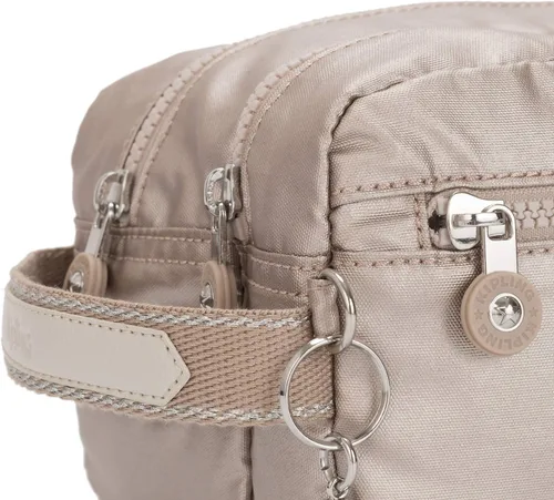 Vista 6 de Kipling Neceser Agot para mujer, organizador de viaje ligero, kit de cosméticos de nailon