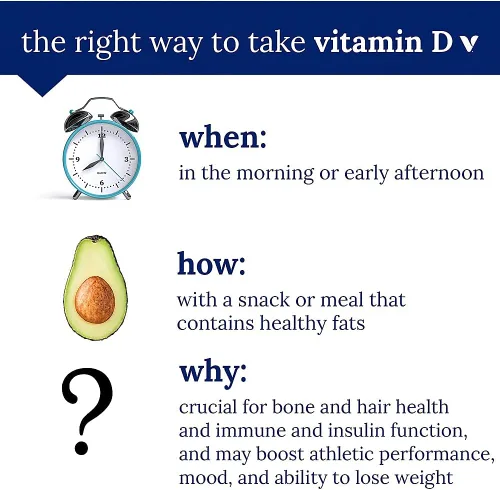 Vista 4 de Vitamina D3-5,000 UI (100 cápsulas blandas)