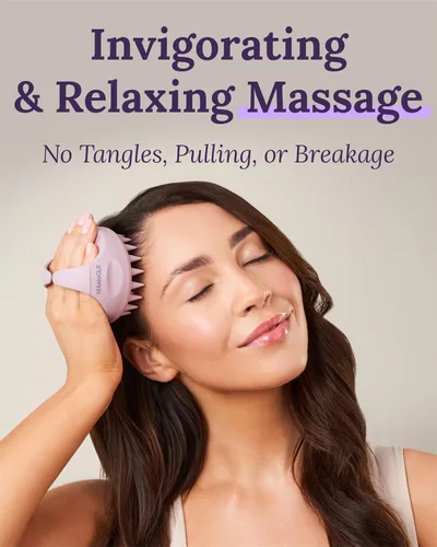 Vista 5 de Keranique Estimulador manual del crecimiento del cabello del masajeador de la terapia del cuero cabelludo para el cabello seco o mojado