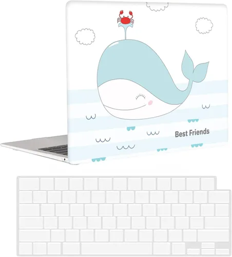 Vista 25 de Funda rígida compatible con MacBook Air de 15 pulgadas versión 2023 con chip M2 y pantalla de retina líquida de 15.3 pulgadas, funda protectora