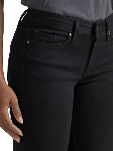 Vista 4 de Jeans Lee legendarios de talle medio para mujer, talla grande