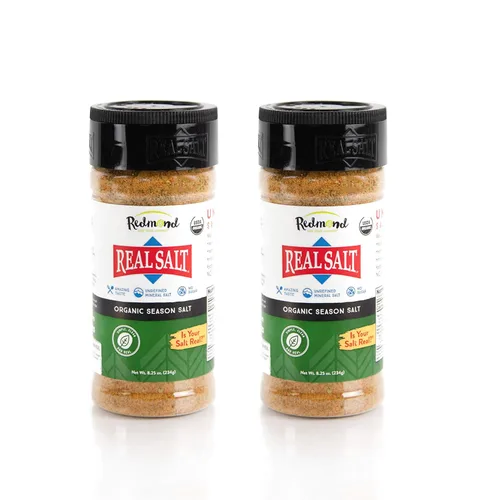 Vista 15 de Redmond - Condimento de sal real, natural sin refinar sin gluten, 8.25 onzas
