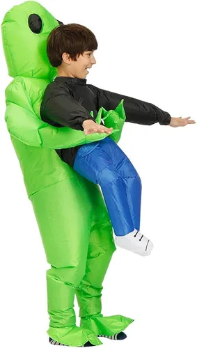 Vista 5 de Alien Inflatable Costumes Fancy Costume Halloween Cosplay Fantasy Costume AdultKids