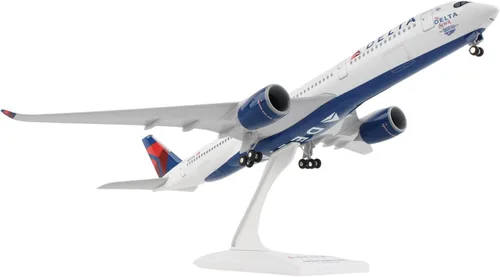 Vista 9 de Skymarks Daron Delta A350 The Delta Spirit 1/200 con engranaje (SKR1078)