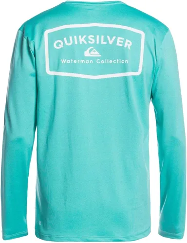Vista 2 de Quiksilver Men's Standard Gut Check Short Sleeve Rashguard UPF 50+