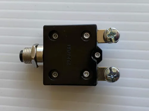 Vista 4 de Kit de interruptor giratorio de motor TARP con disyuntor y luz indicadora 12VDC 50 amperios