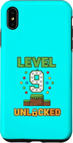 Vista 11 de Birthday Level 9 Unlocked 9th Birthday Gamer Level Up Birthd Case for iPhone 16