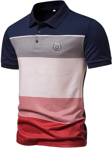 Vista 2 de Camisa de manga corta para hombre de moda 2023 2024 Personalidad Estampada Casual Manga Corta