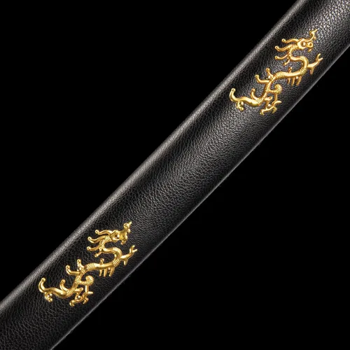Vista 9 de Espada katana japonesa hecha a mano, auténtica, forjada a mano, espadas samurai de acero de alto carbono 1060 para artes marciales, colección
