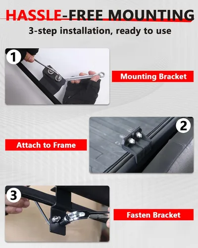 Vista 6 de Parabrisas trasero compatible con Can-Am Defender 2016-2026, ventana trasera de policarbonato resistente a prueba de rayos UV para HD5 HD8 HD10 Max