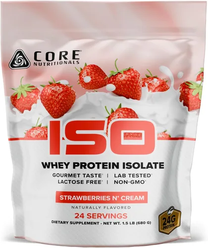 Vista 11 de Core Nutritionals Proteína de suero aislado ultrapura (capuchino, 2 libras)