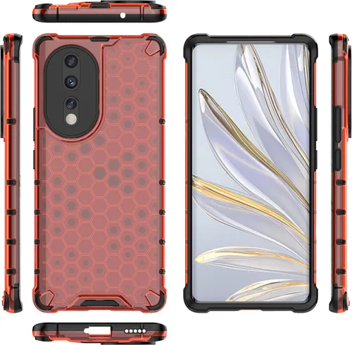 Vista 218 de Funda para Honor Magic3 5G, funda para Honor Magic3 5G Case 2 en 1 Funda para teléfono Negro