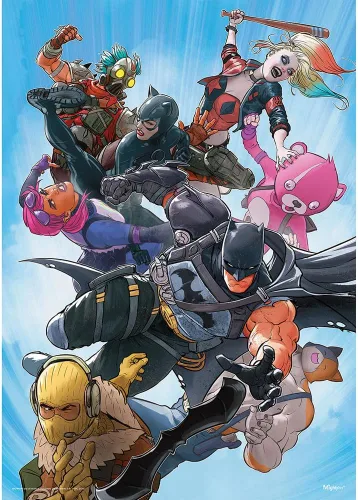 Vista 15 de MIGHTYPRINT DC Comics - Absolute Batman - Cubierta de la variante número 1 - Arte de pared de 17 x 24 pulgadas - Colección oficial - Ideal