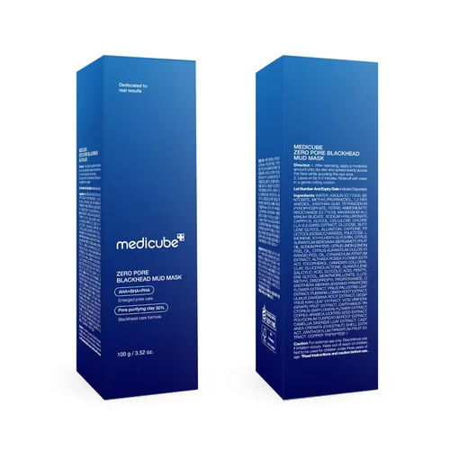 Vista 7 de medicube Máscara facial de barro de puntos negros Zero Pore – Enfriamiento de la piel y apriete de poros – Fórmula de secado rápido de 3 minutos