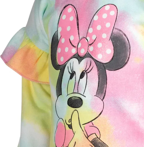 Vista 3 de Disney Princesa Beauty and the Beast - Sudadera de forro polar para niñas de Minnie Mouse