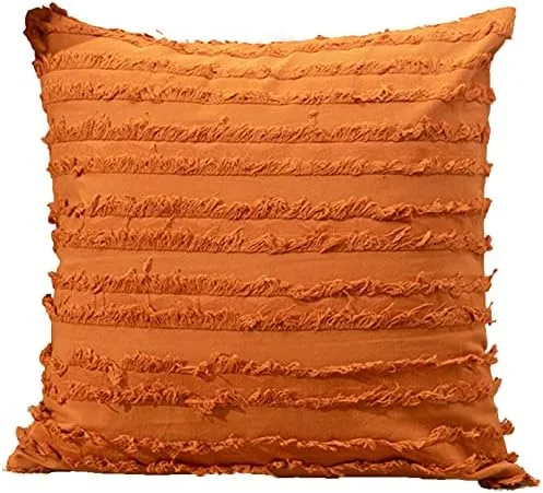 Vista 27 de Fundas de almohada a juego de 1 funda de cojín cuadrada sin núcleo con cremallera invisible