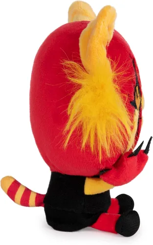 Vista 4 de GUND Sanrio Aggretsuko Red Rage Peluche Panda Rojo Netflix Original, 7 pulgadas
